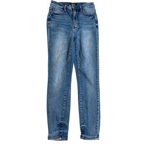 Judy Blue Women's Jeans Size 5/27 Skinny Fit Mid-Rise Medium Wash Cotton Blend